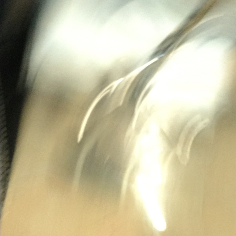 MONORENO szL ombré cream to rust tunic B36” w/lace - Picture 4 of 4